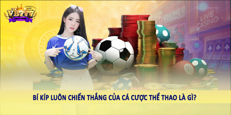Cùng VB777 Club Giải Mã Câu Hỏi Cá Cược Thể Thao Là Gì? 6 Bí kíp luôn chiến thắng của cá cược thể thao là gì?