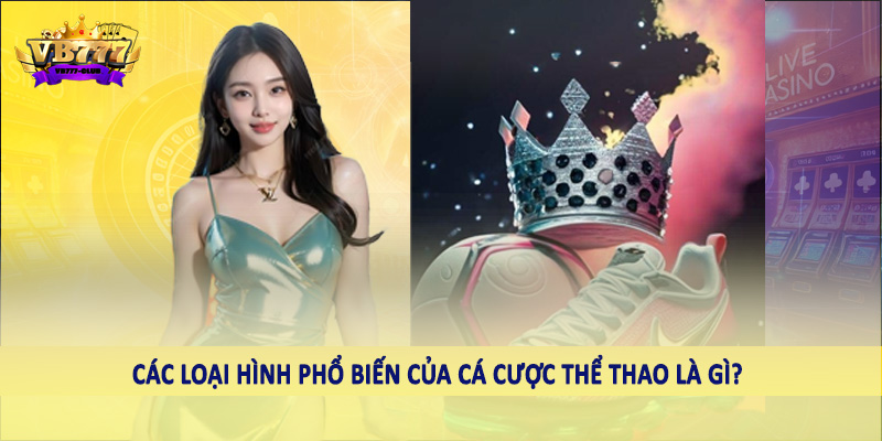 Cùng VB777 Club Giải Mã Câu Hỏi Cá Cược Thể Thao Là Gì? 4 Các loại hình phổ biến của cá cược thể thao là gì?