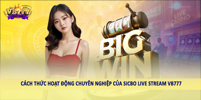 Sicbo Live Stream - Xu Hướng Giải Trí Thú Vị Tại VB777 4 Cách thức hoạt động chuyên nghiệp của sicbo live stream VB777